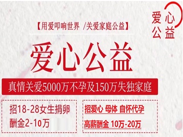 汝州捐卵助孕生子 爱心志愿者招募